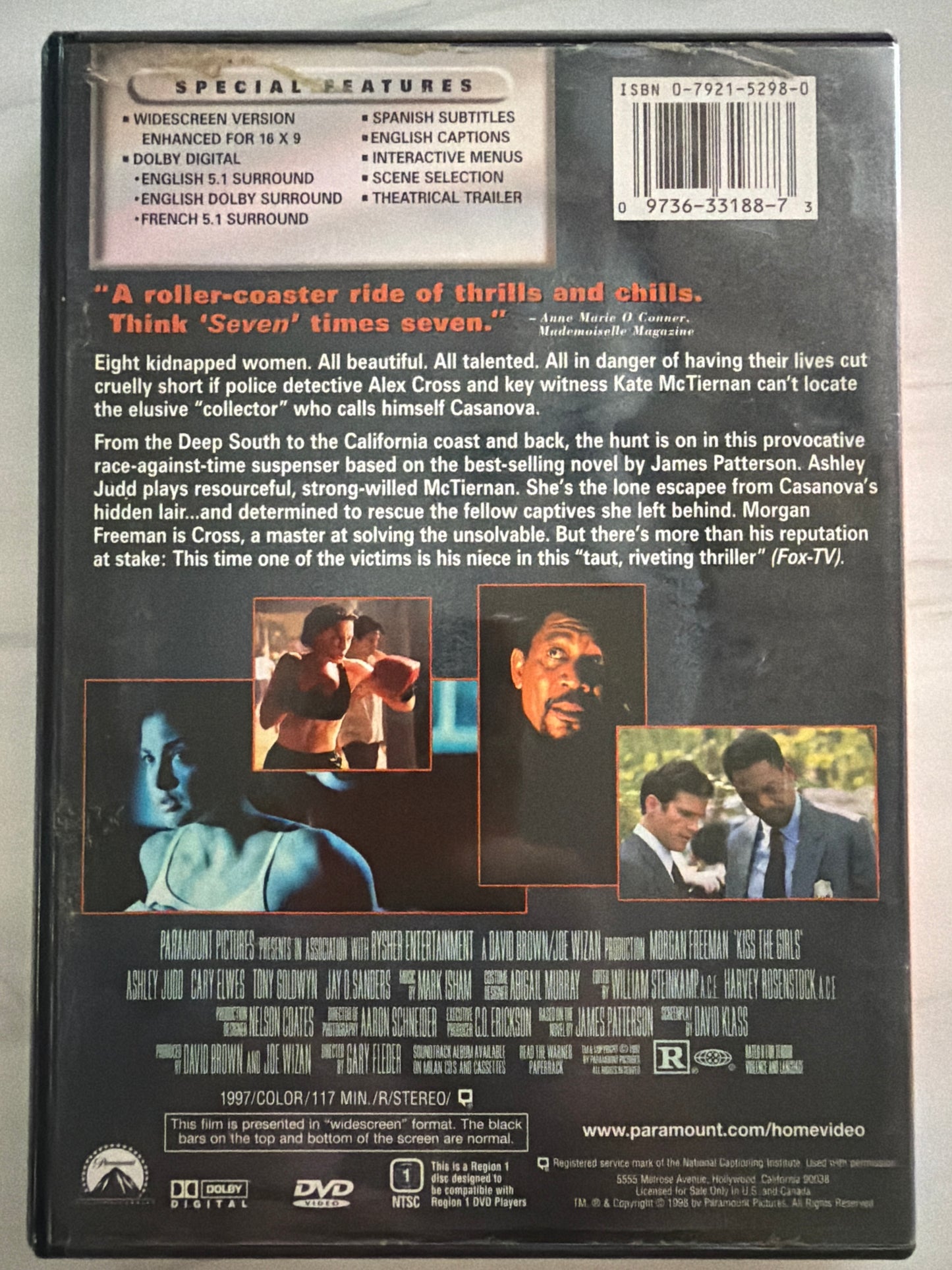 Kiss The Girls (DVD)