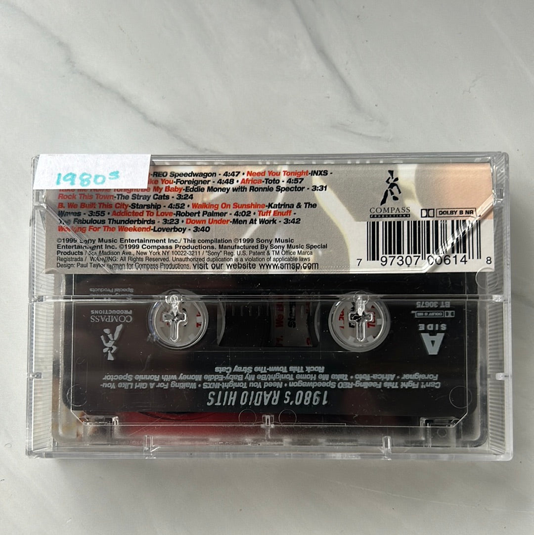 1980's Radio Hits (CASSETTES)
