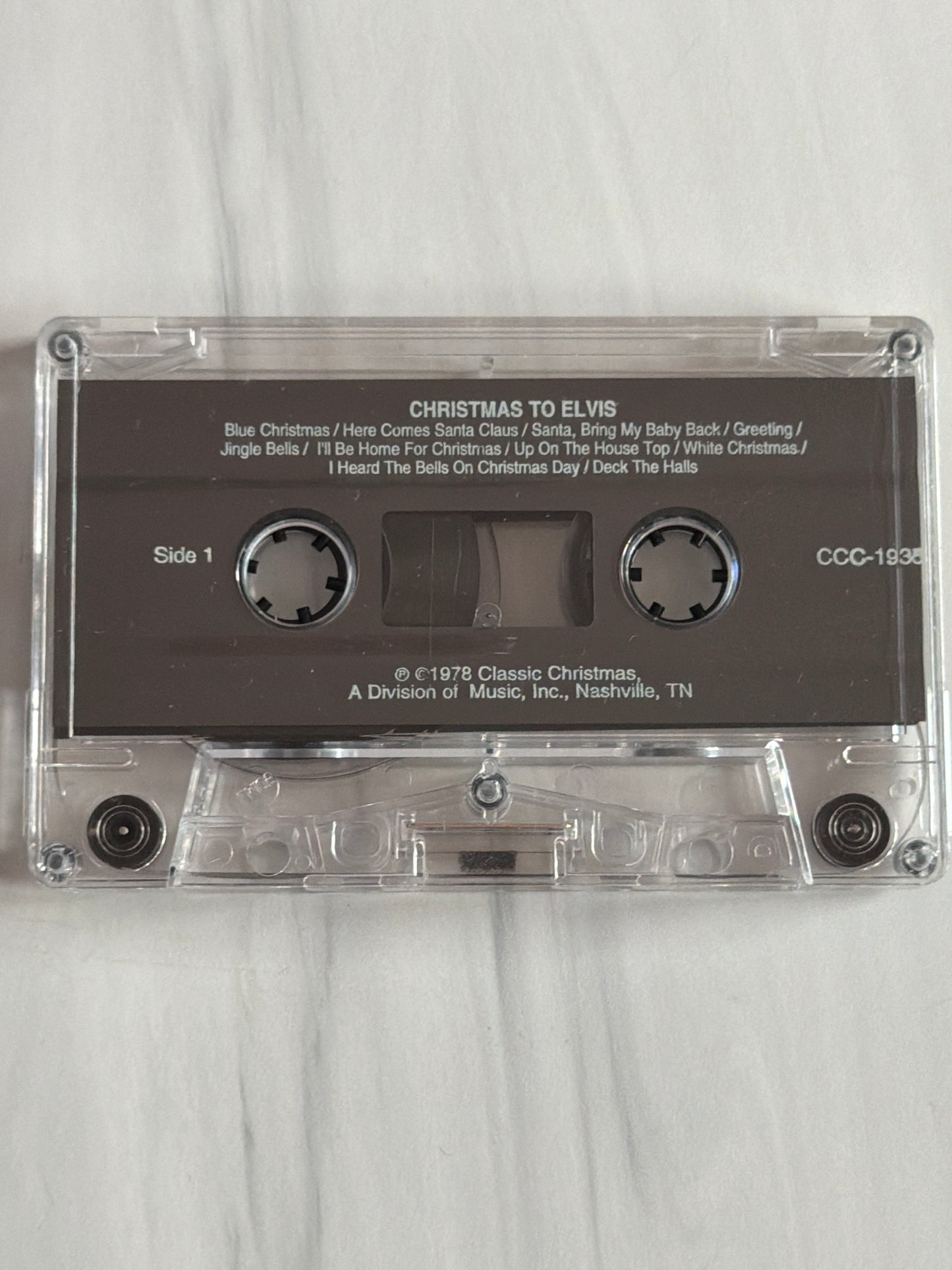Christmas to Elvis from the Jordanaires (Cassette)
