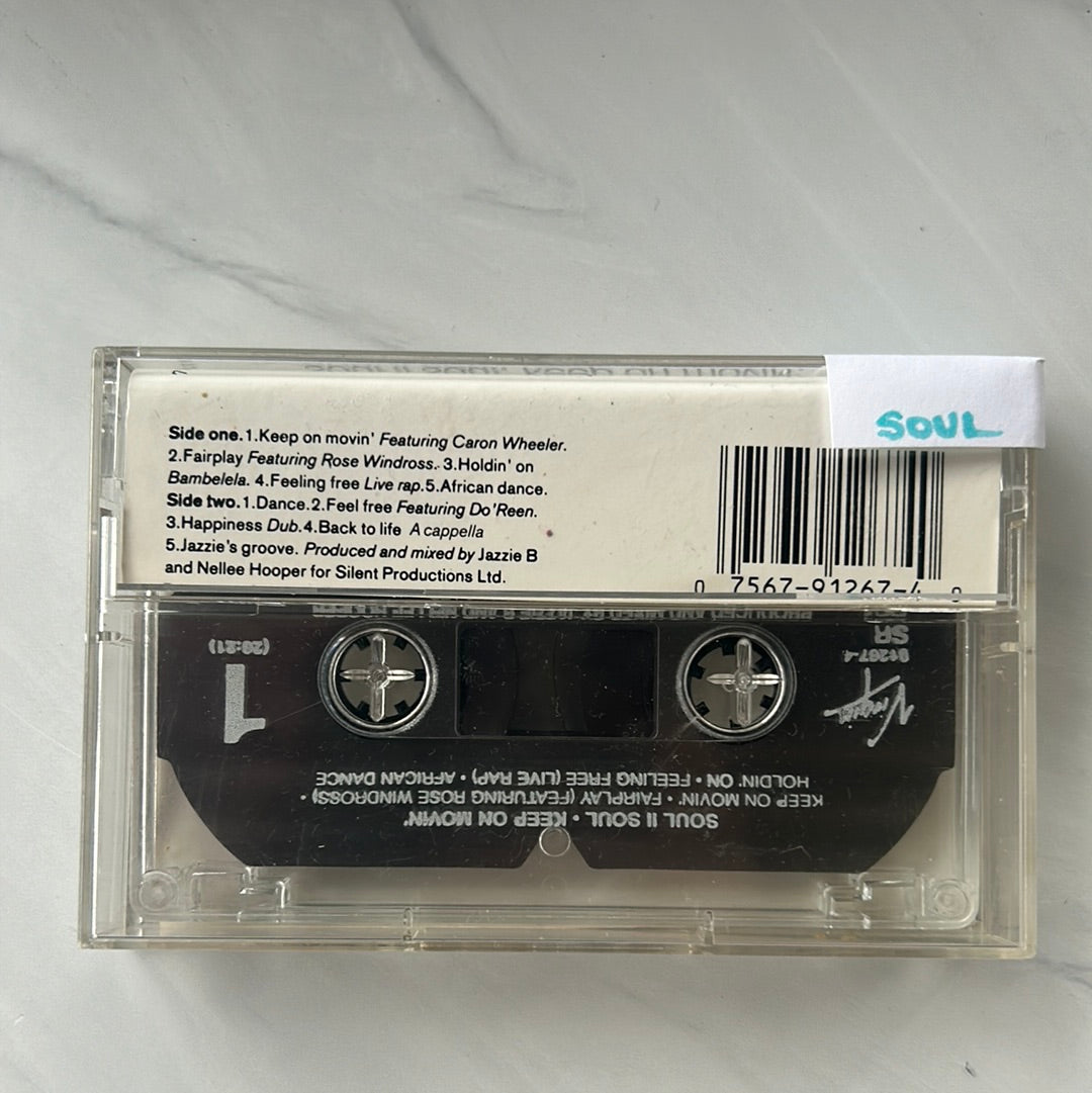 Soul II Soul - Keep On Movin' (CASSETTE)