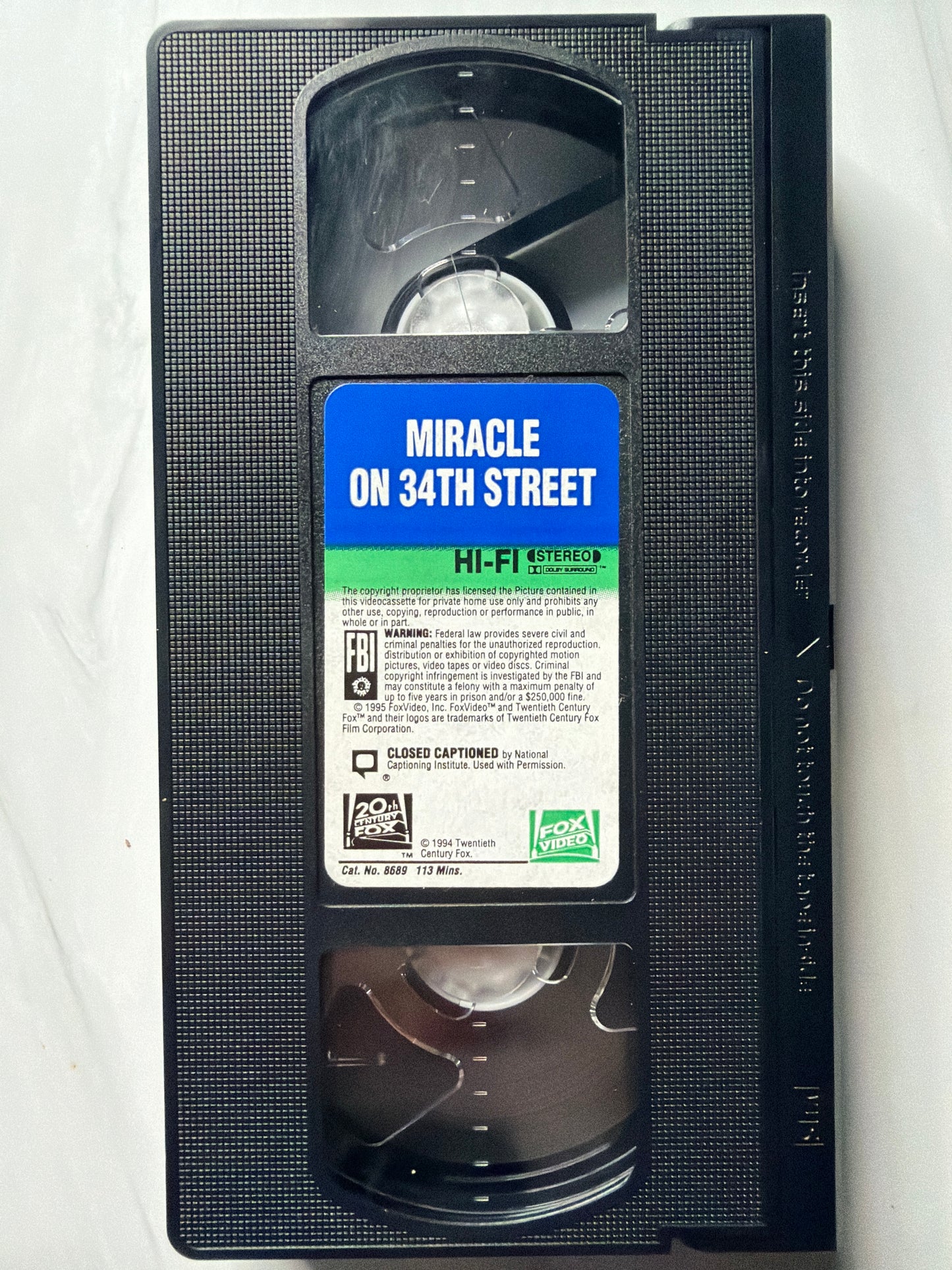 Miracle on 34th Street (VHS)