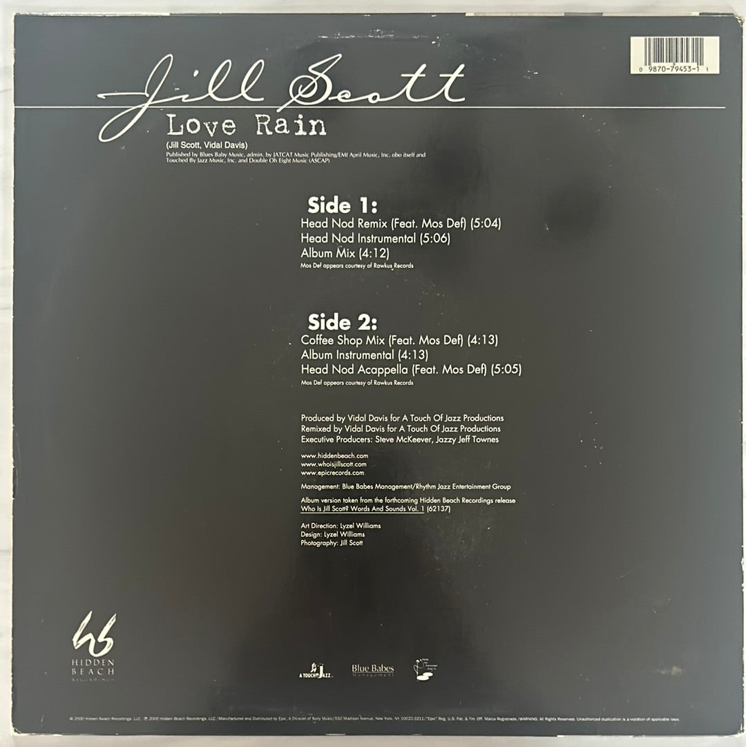 Jill Scott - Love Rain (12" Single)