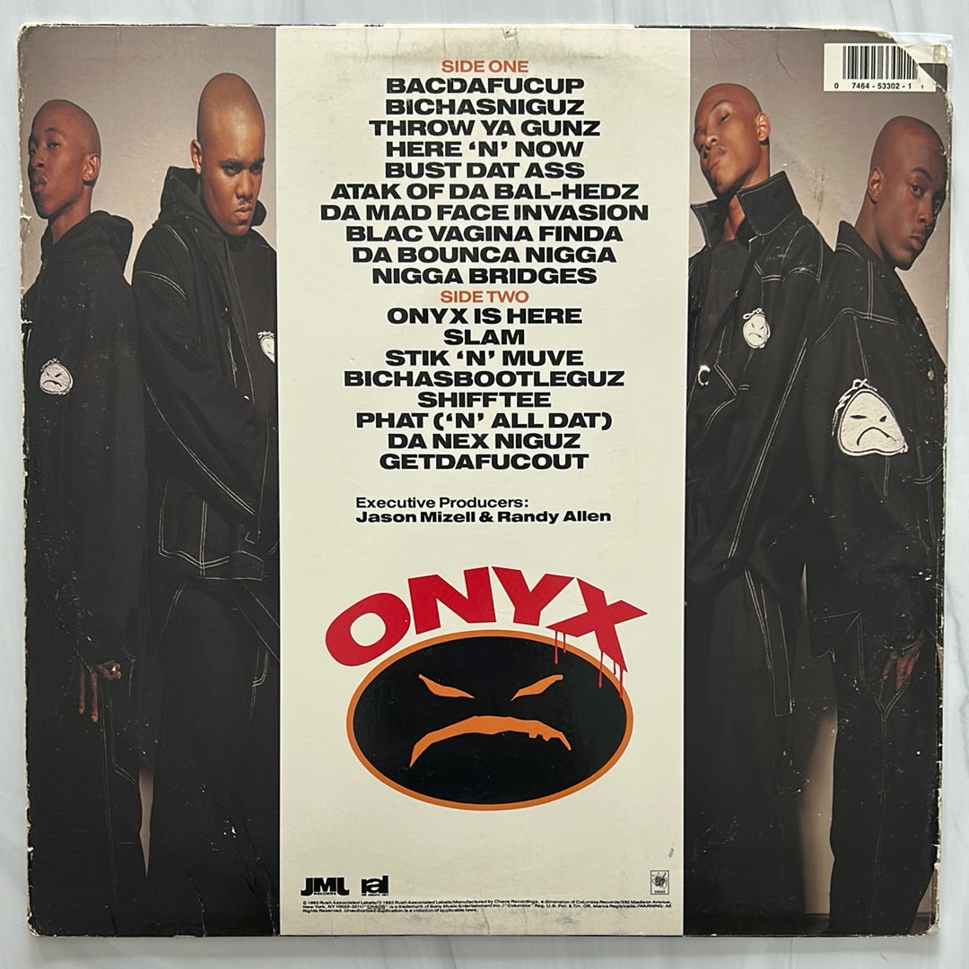 Onyx - Bacdafucup (1993 US Original Press)