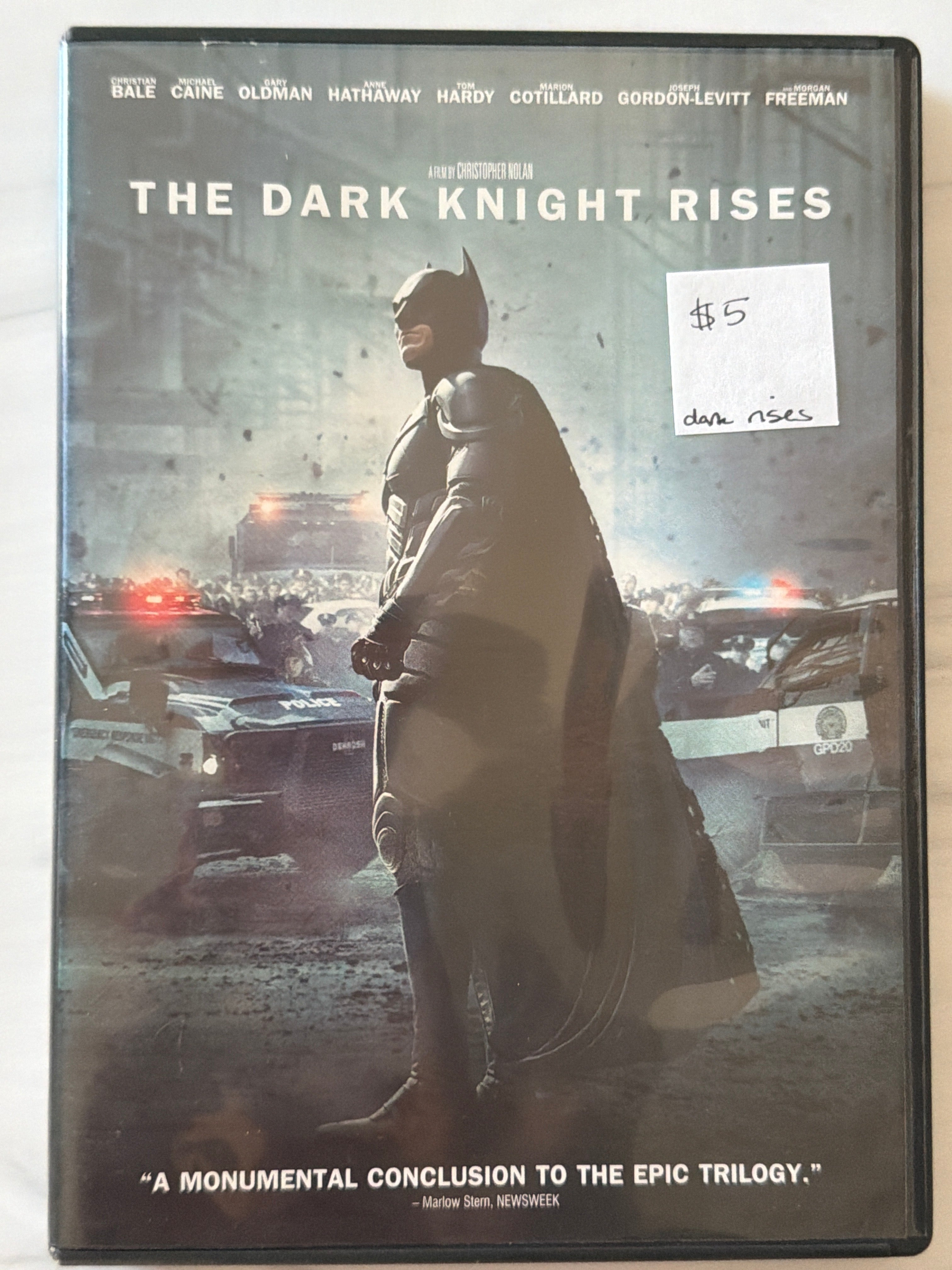 The Dark Knight Rises (DVD) – Throwback Vinyl
