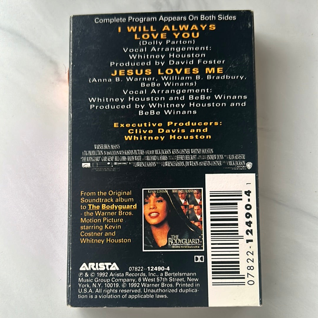 Whitney Houston - I Will Always Love You (CASSETTE Single)