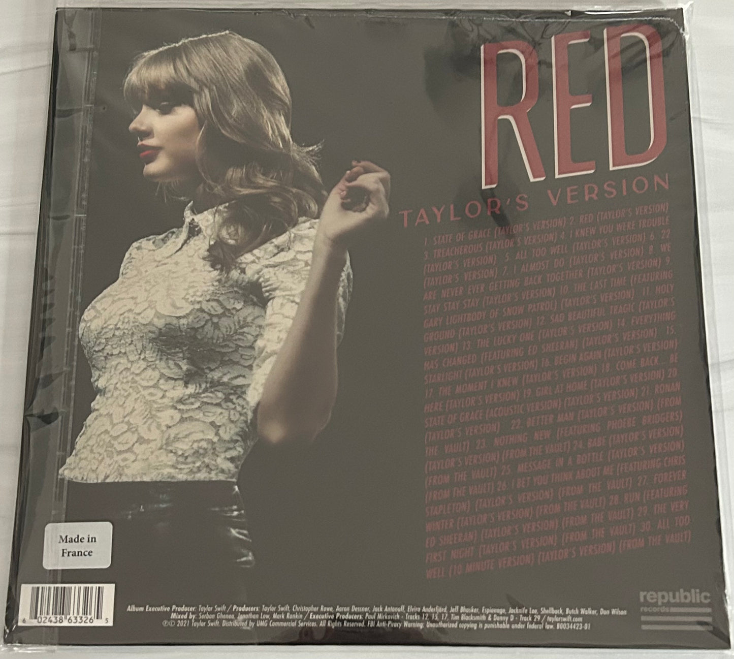 Taylor Swift – Red (Taylor's Version) - Limited Edition - SEALED