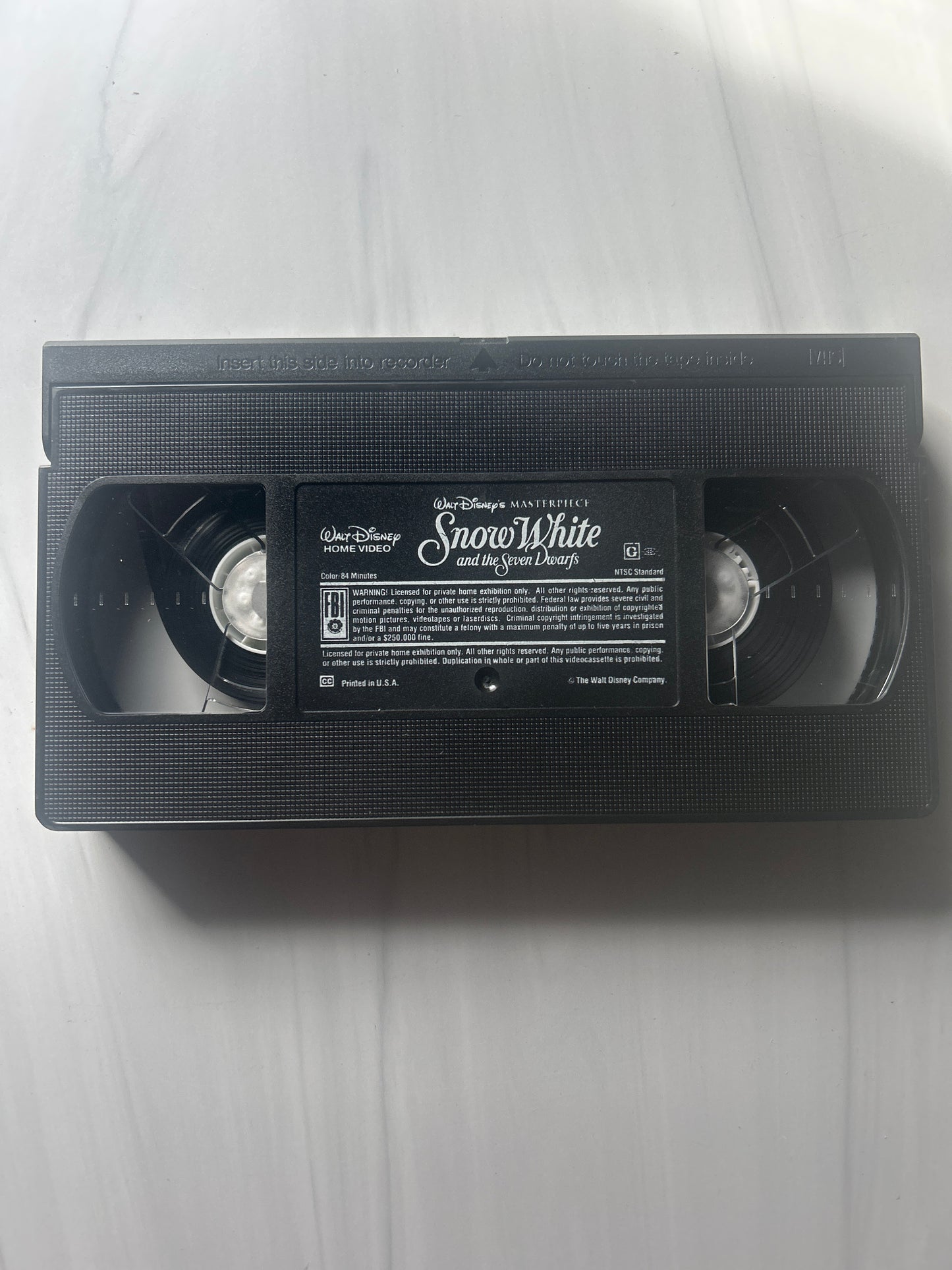 Snow White and the Seven Dwarfs (VHS)