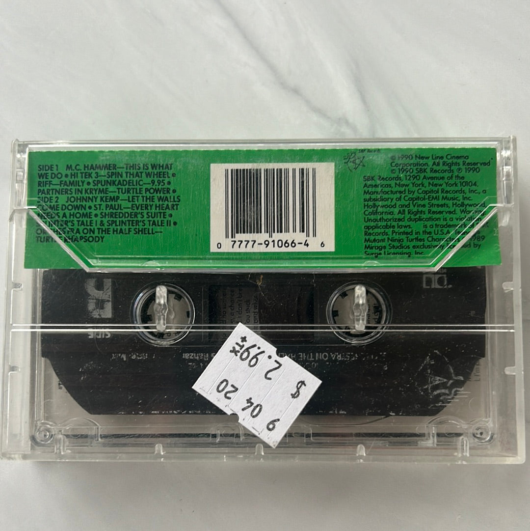 Teenage Mutant Ninja Turtles - Original Motion Picture Soundtrack (CASSETTE)