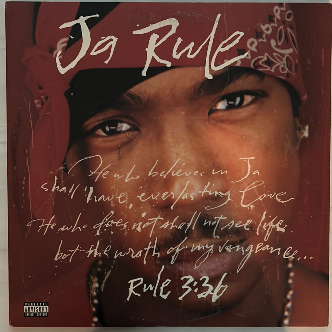 Ja Rule - Rule 3:36 (2000 US Original Press) - ULTRASONIC CLEANED