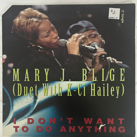 Mary J. Blige (Duet with K-Ci Hailey) - I Don't Want To Do Anything (12" Single)