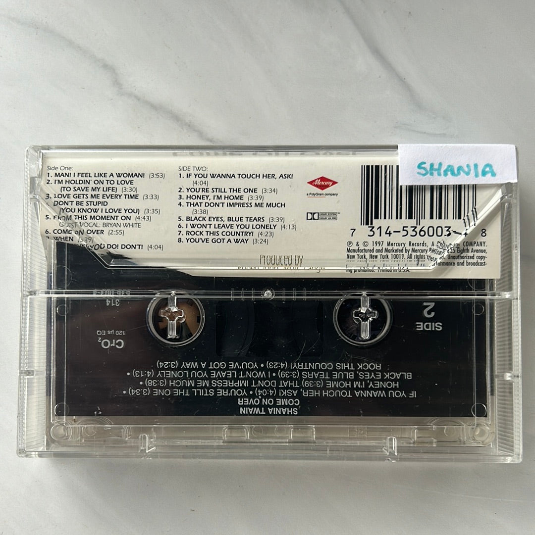 Shania Twain - Come On Over (CASSETTE)