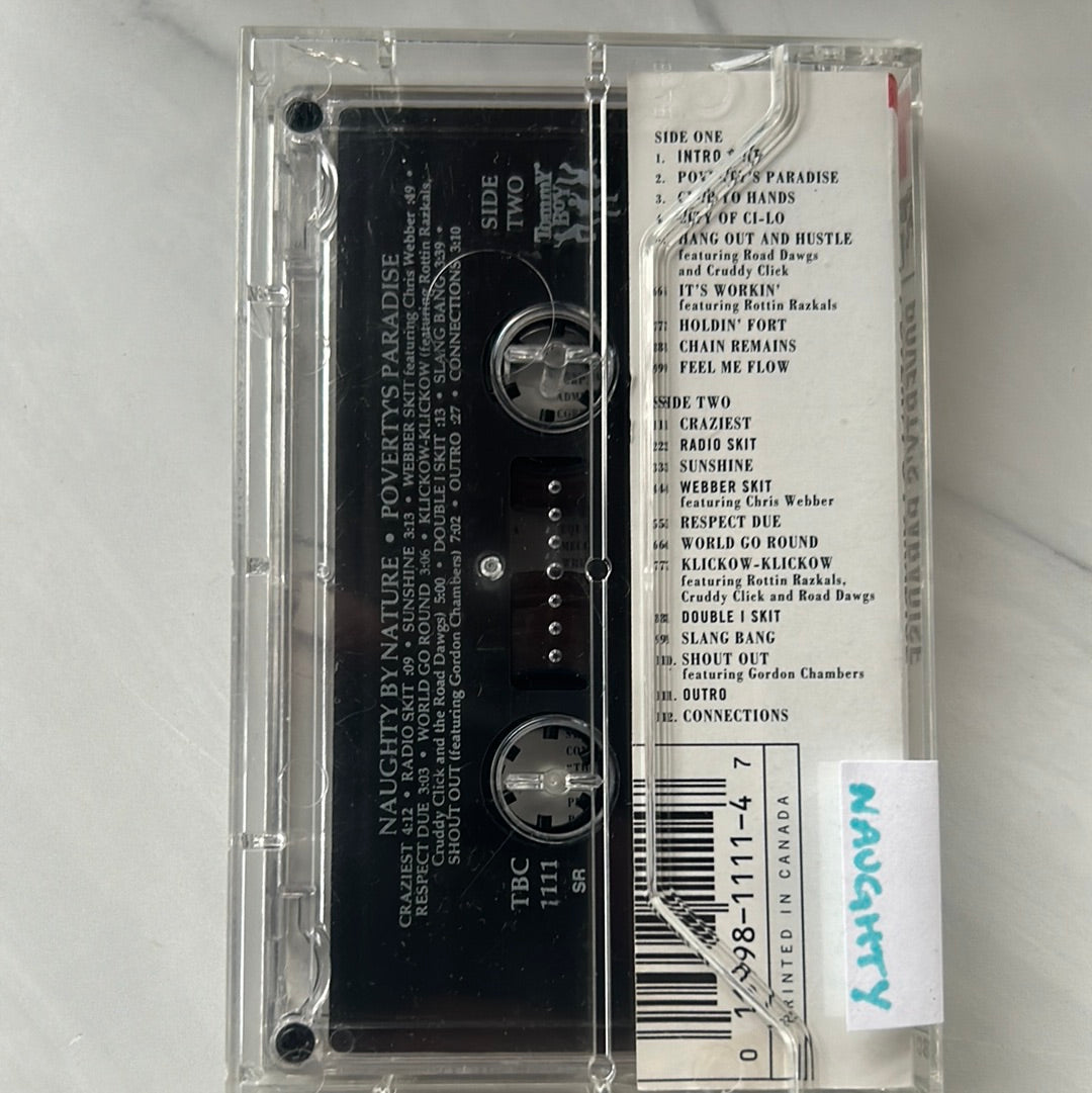 Naughty By Nature - Poverty's Paradise (CASSETTE)