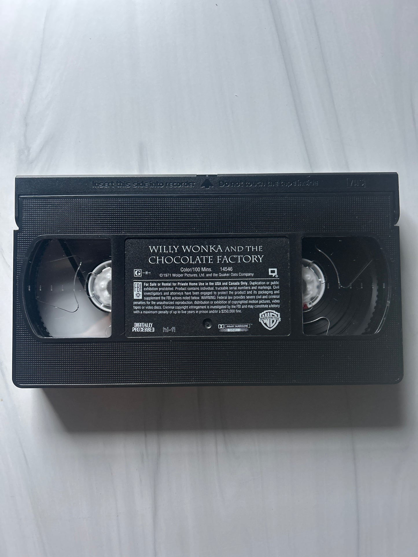 Willy Wonka & The Chocolate Factory - 25th Anniversary (VHS)