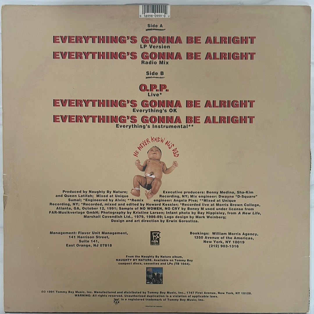 Naughty By Nature - Everything's Gonna Be Alright (12" Single)