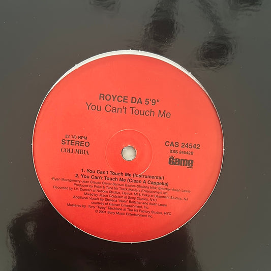 Royce Da 5'9" - You Can't Touch Me (12" Single)