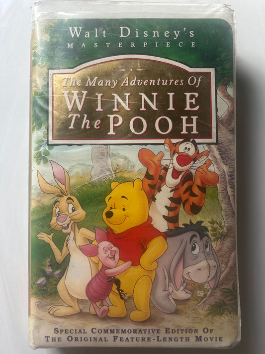 The Many Adventures of Winnie the Pooh (VHS)
