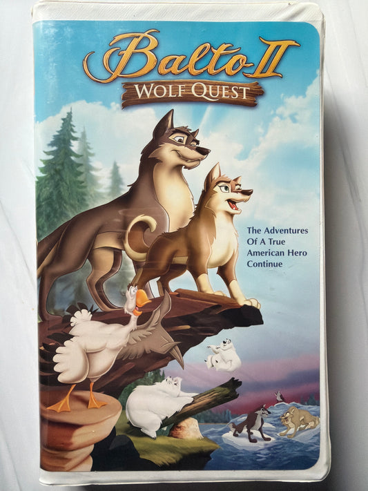 Balto 2 Wolf Quest (VHS)