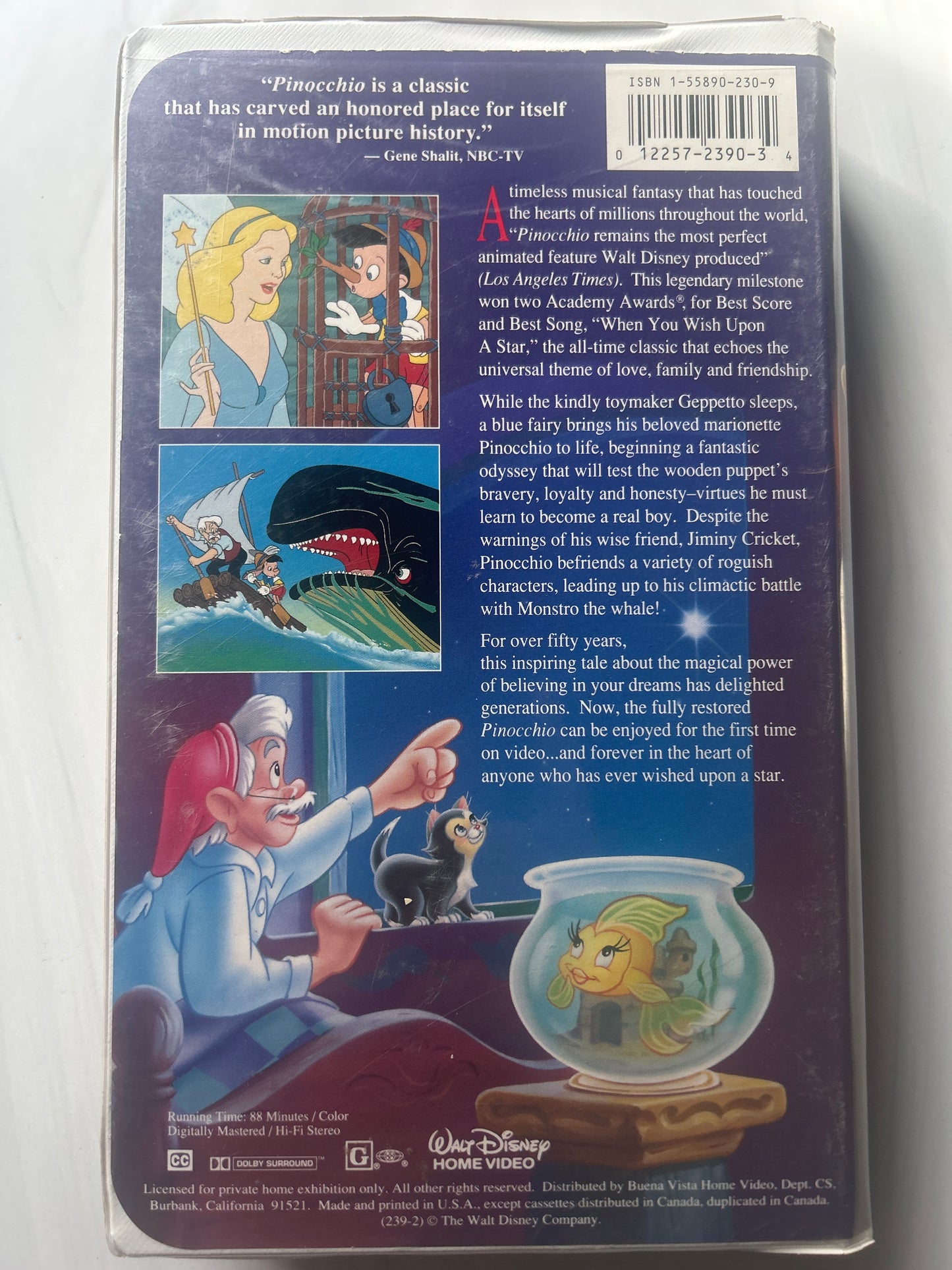 Pinocchio (VHS)
