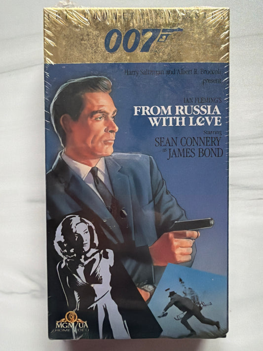 007 From Russia With Love (VHS) - SEALED