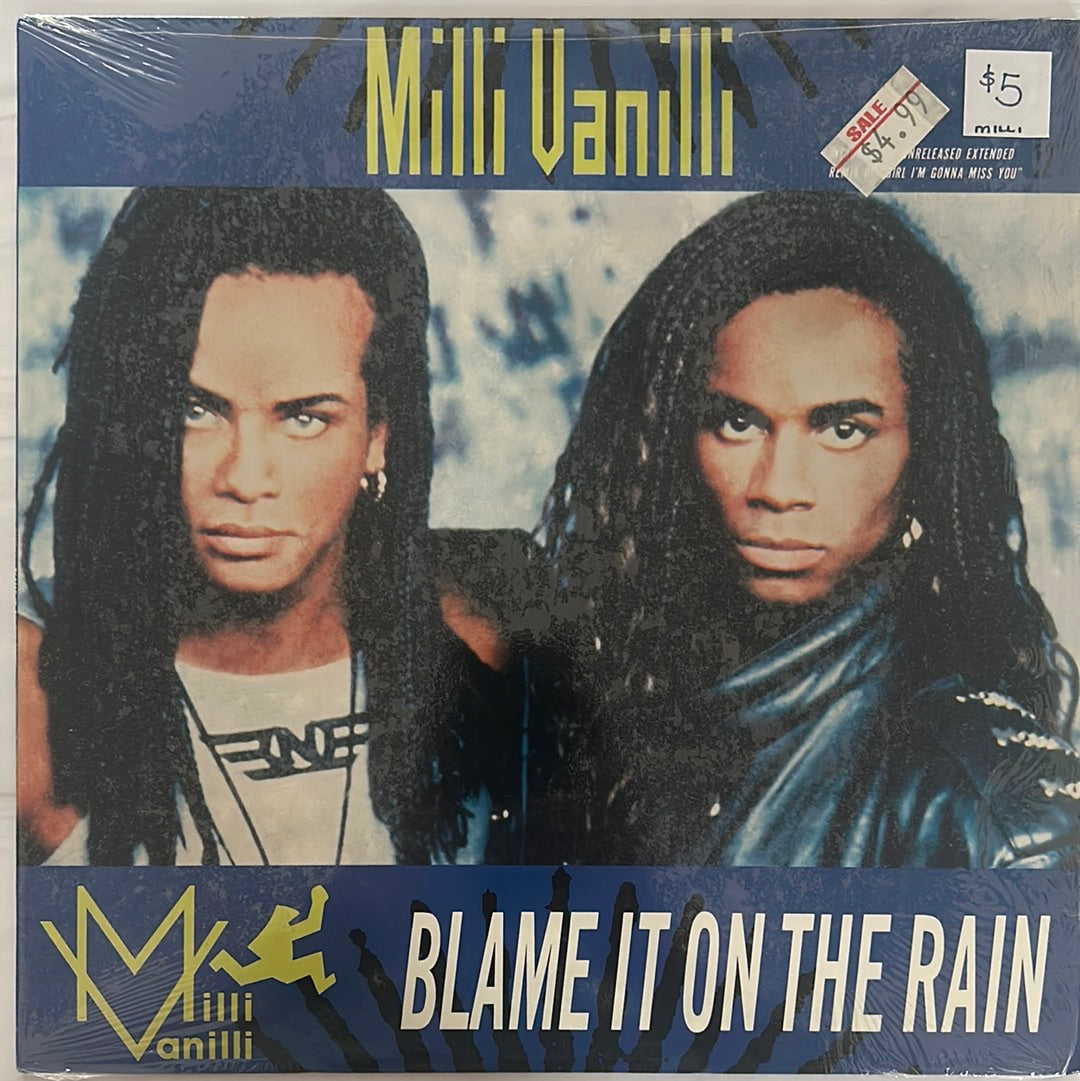 Milli Vanilla - Blame It On The Rain (12" Single)