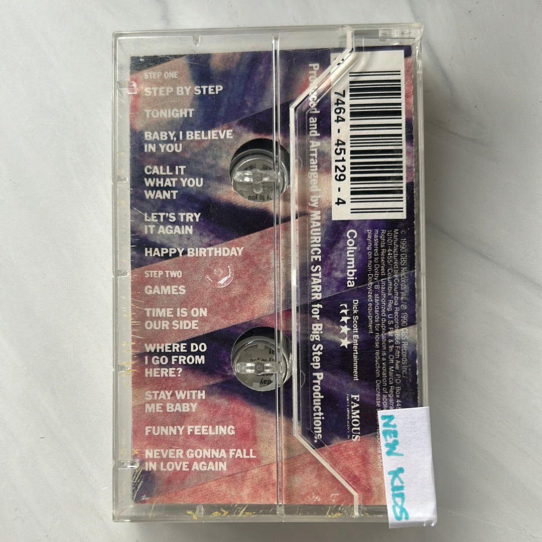 New Kids On The Block - Step By Step (CASSETTE)