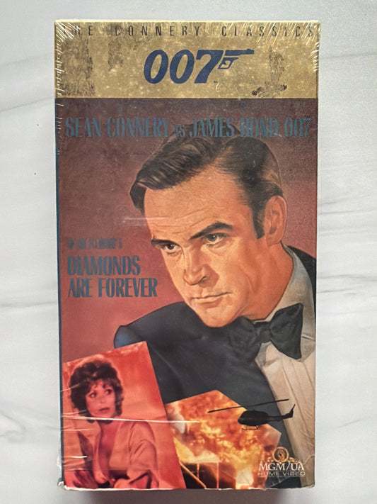 007 Diamonds Are Forever (VHS)