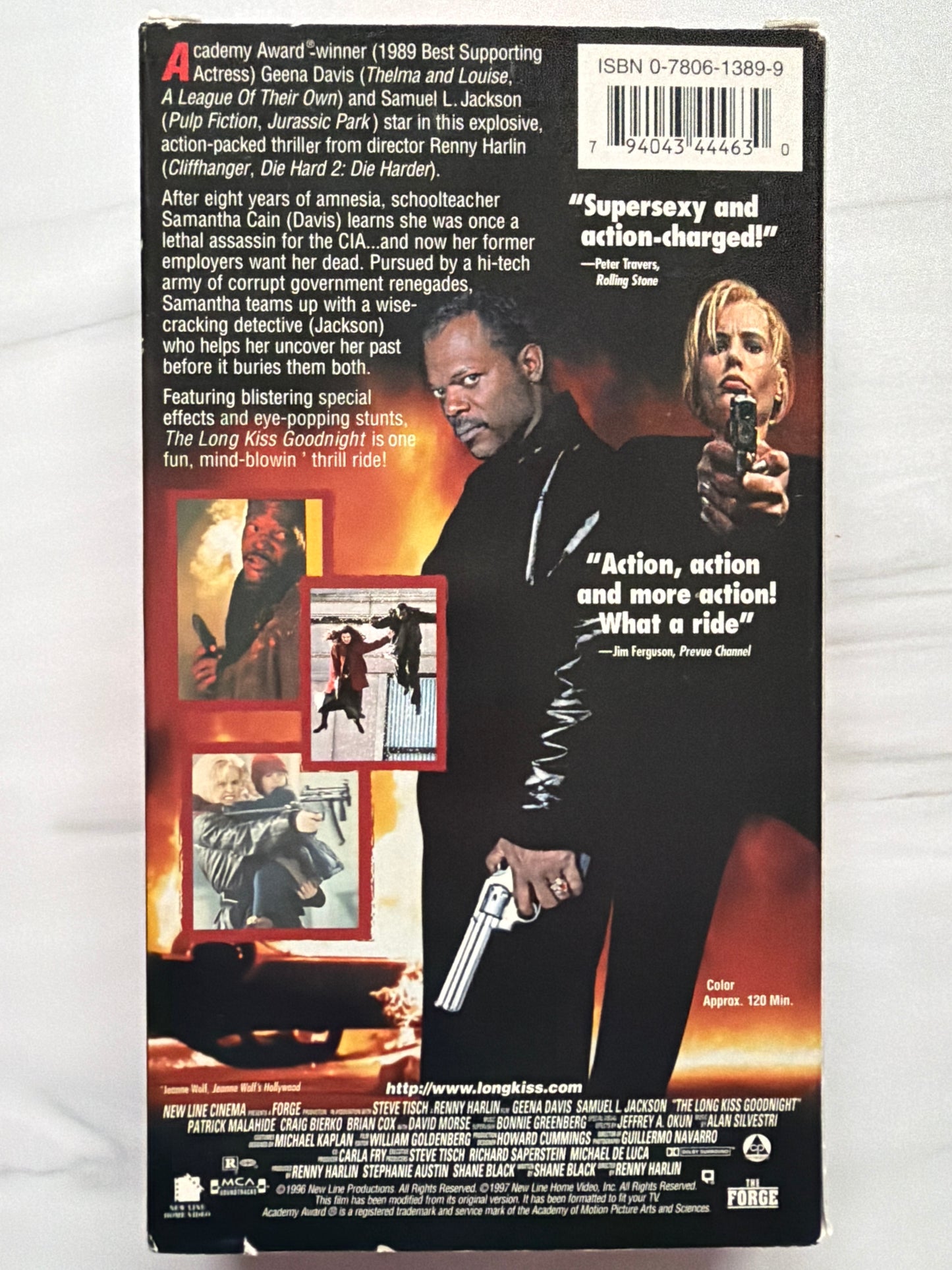 The Long Kiss Goodnight (VHS)