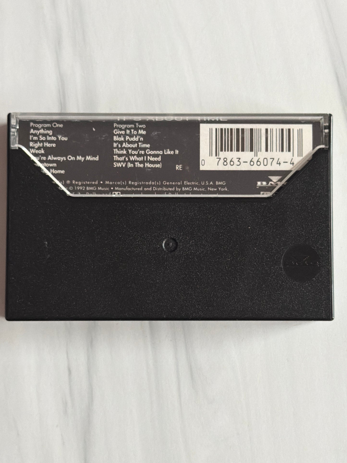 SWV - It's About Time (Cassette)