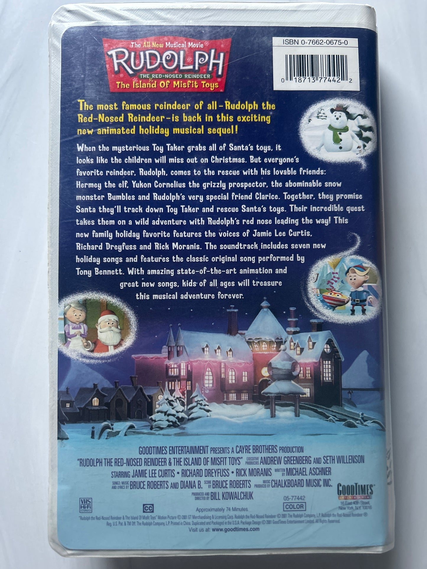 Rudolph The Red-Nosed Reindeer & The Island of Misfit Toys (VHS)