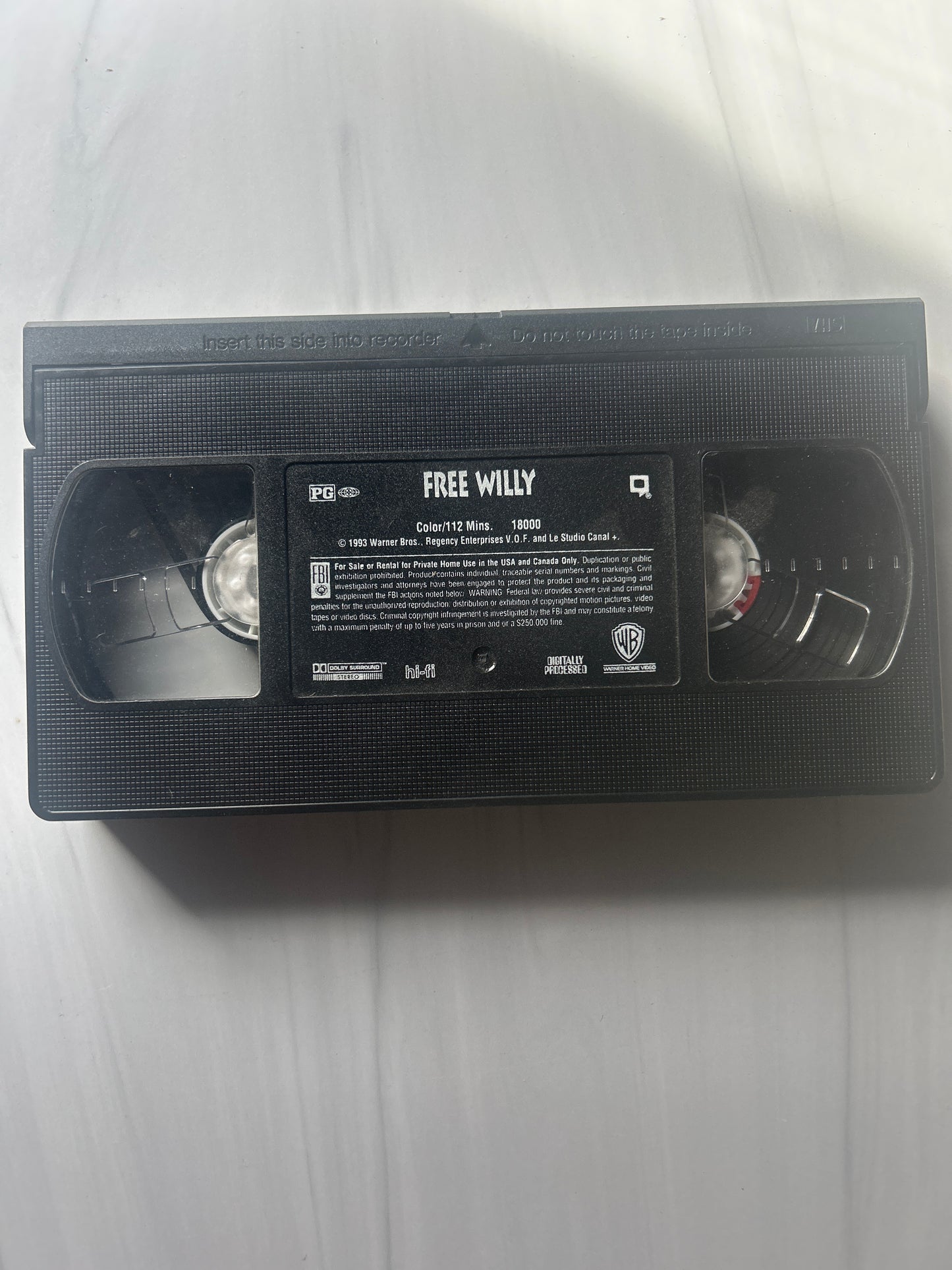 Free Willy (VHS)