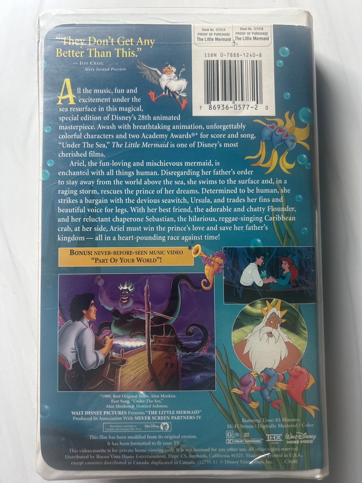 The Little Mermaid (VHS)