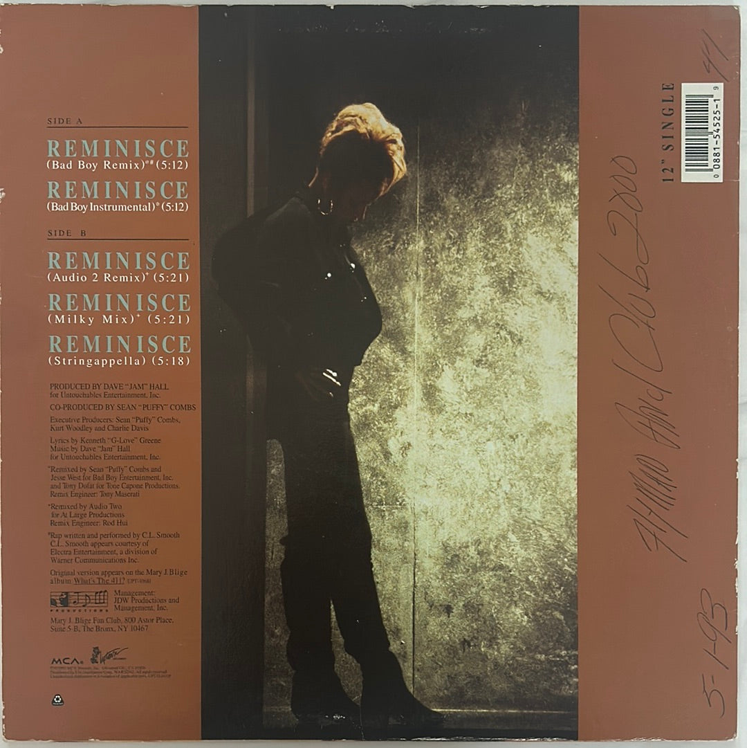 Mary J Blige - Reminisce (12" Single)