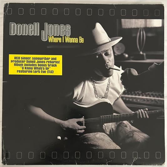 Donell Jones – Where I Wanna Be (1999 EU Original Press) - Ultrasonic Cleaned