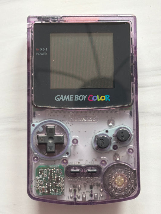 Game Boy Color - Clear Atomic Purple