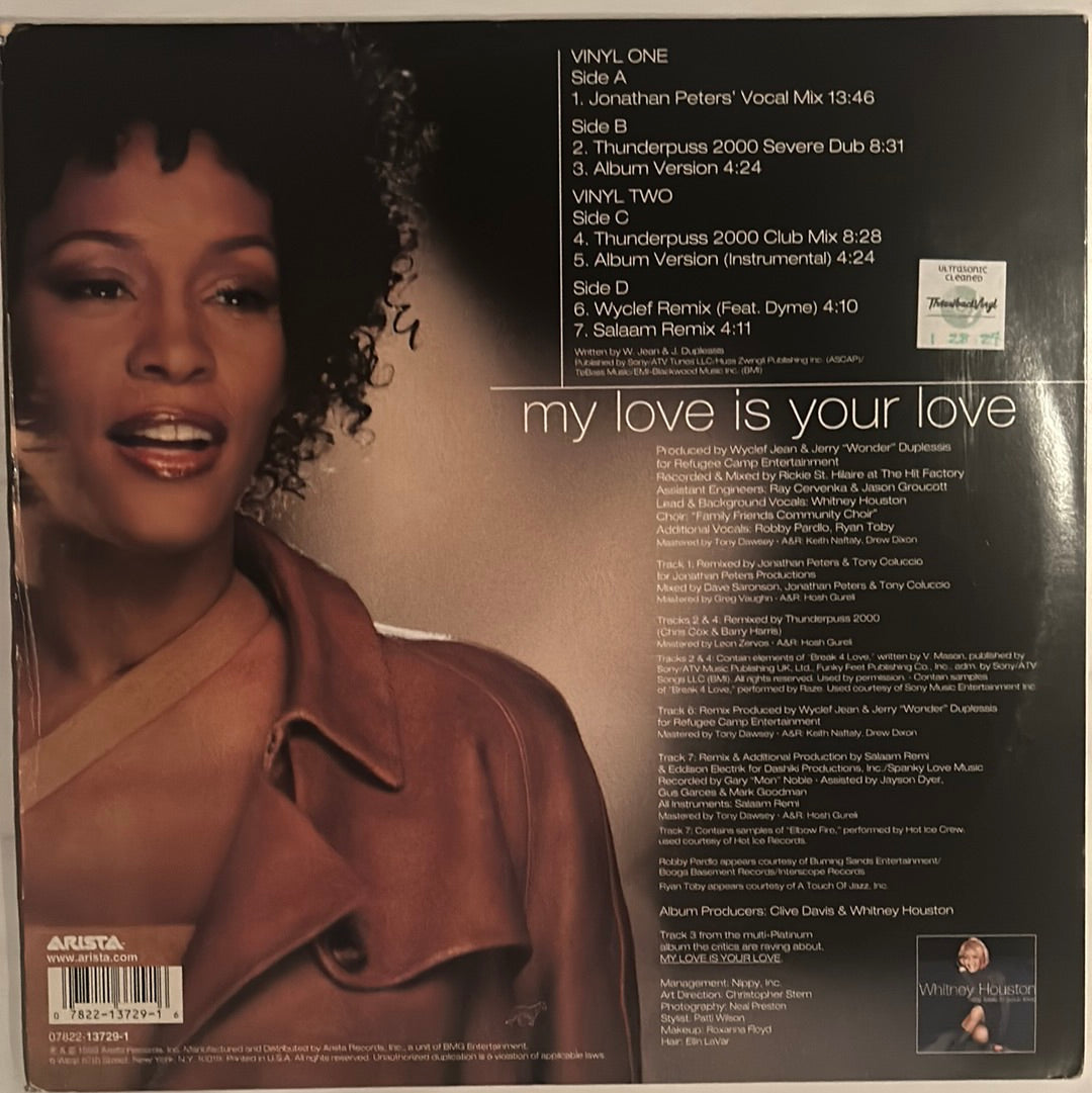 Whitney Houston - My Love Is Your Love (12" Single)