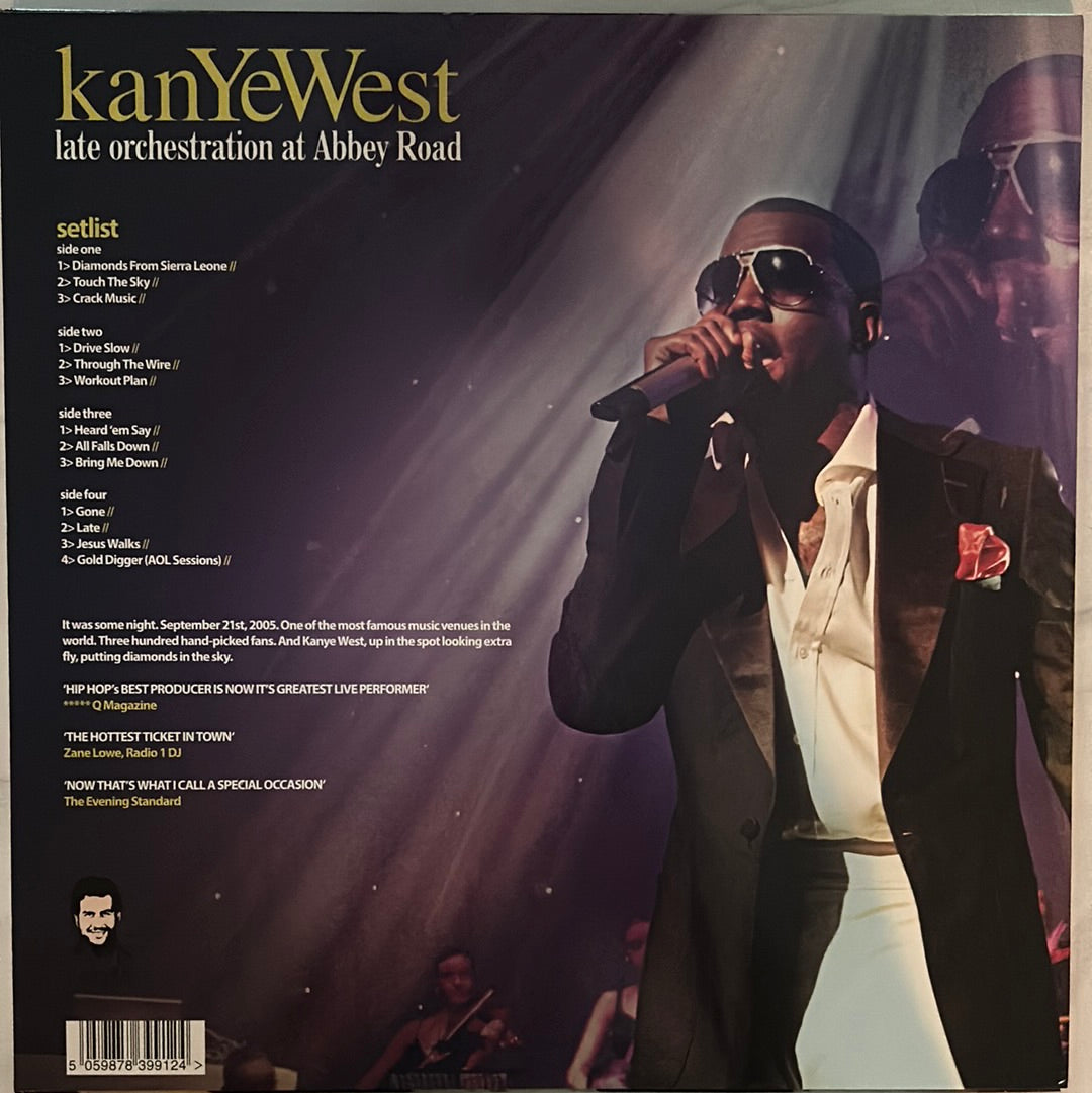 Kanye West - Late Orchestration (2020 Unofficial, Yellow Vinyl)