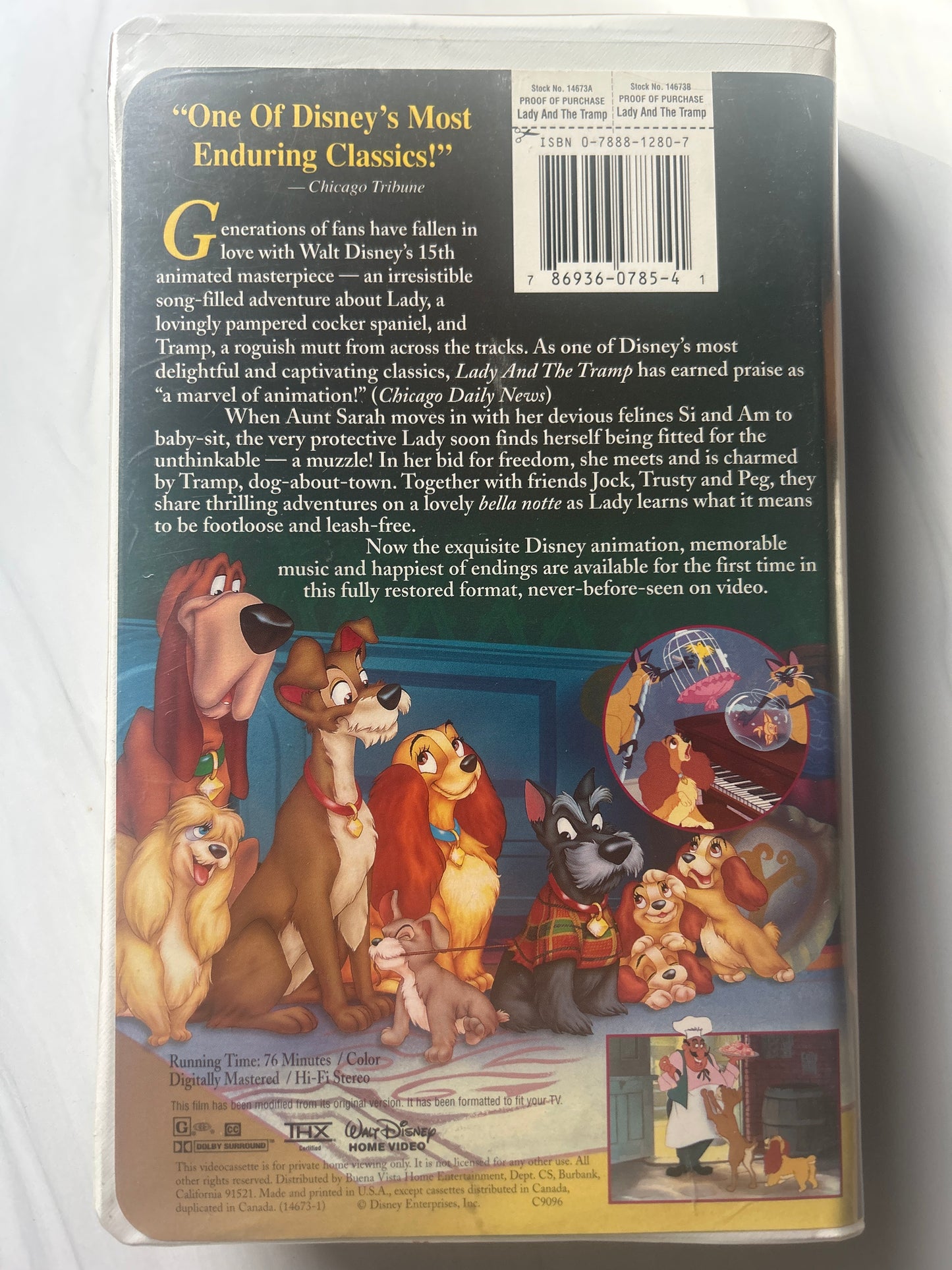 Lady and the Tramp (VHS)