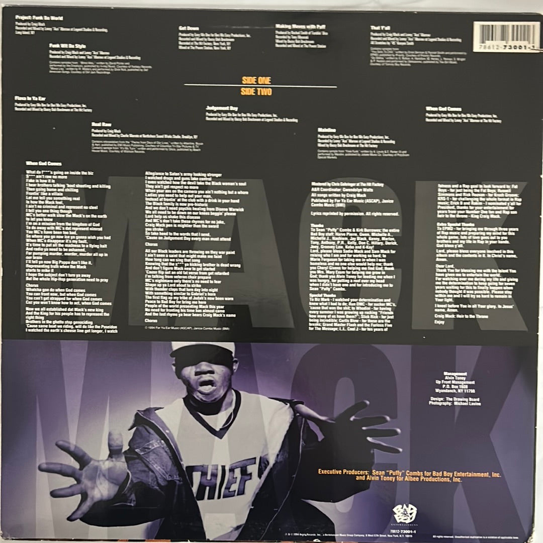 Craig Mack ‎– Project: Funk Da World (1994 US Original Press)