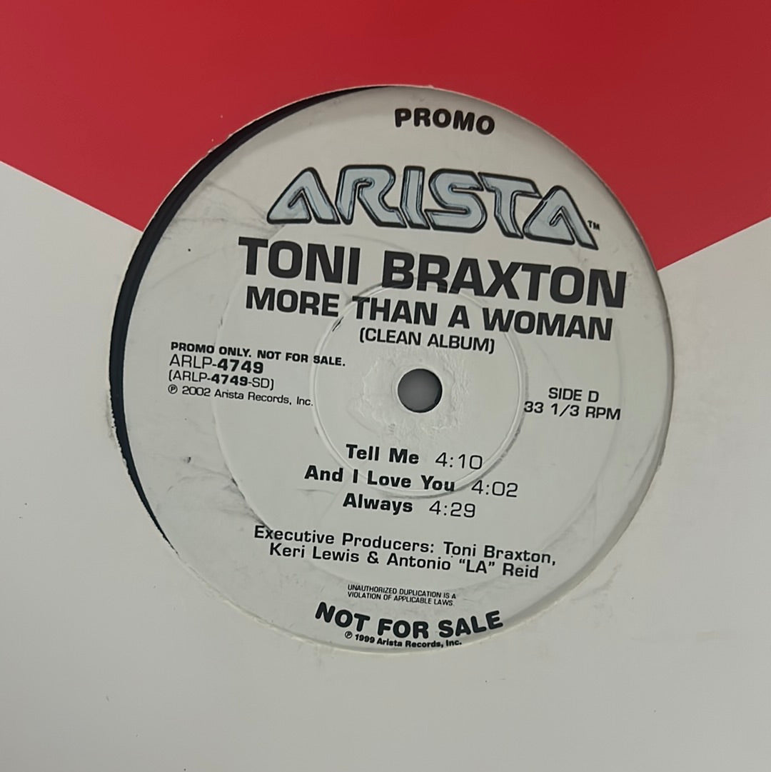 Toni Braxton - More Than A Woman (Clean Album) LP 2 ONLY