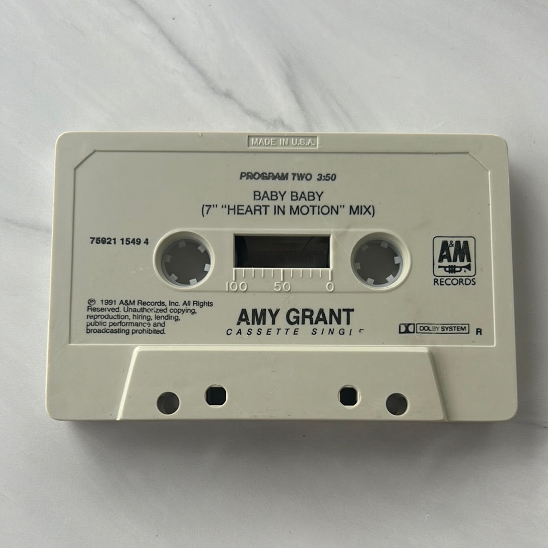 Amy Grant - Baby Baby (CASSETTE Single)