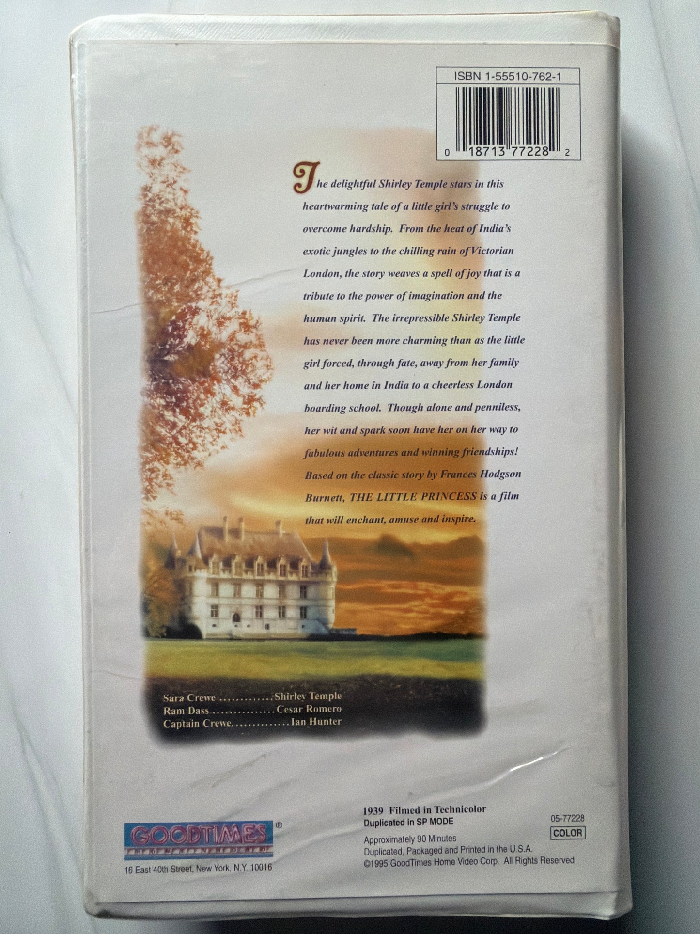 Shirley Temple - The Little Princess (VHS)