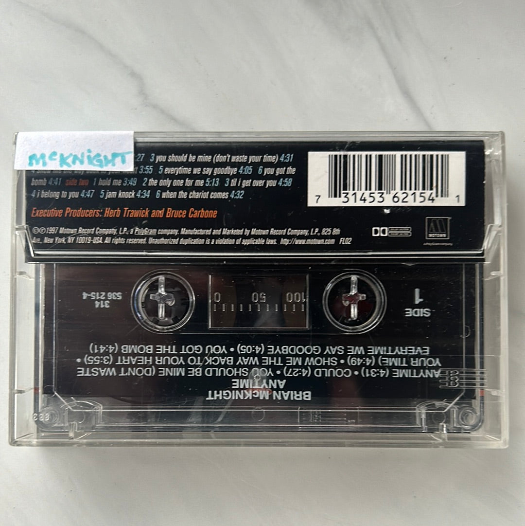 Brian McKnight - Anytime (CASSETTE)