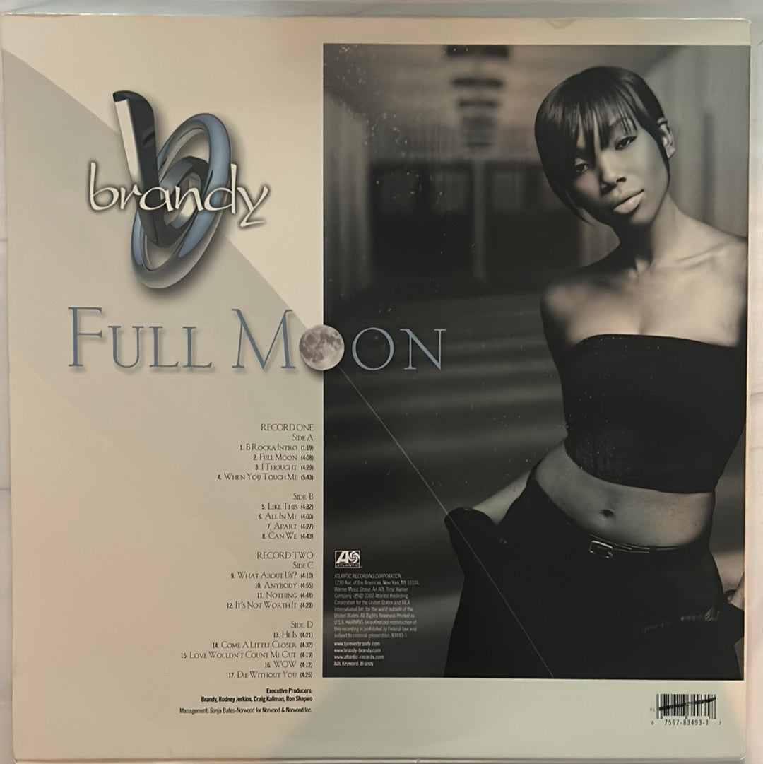 Brandy - Full Moon (2002 US Original Press) - ULTRASONIC CLEANED