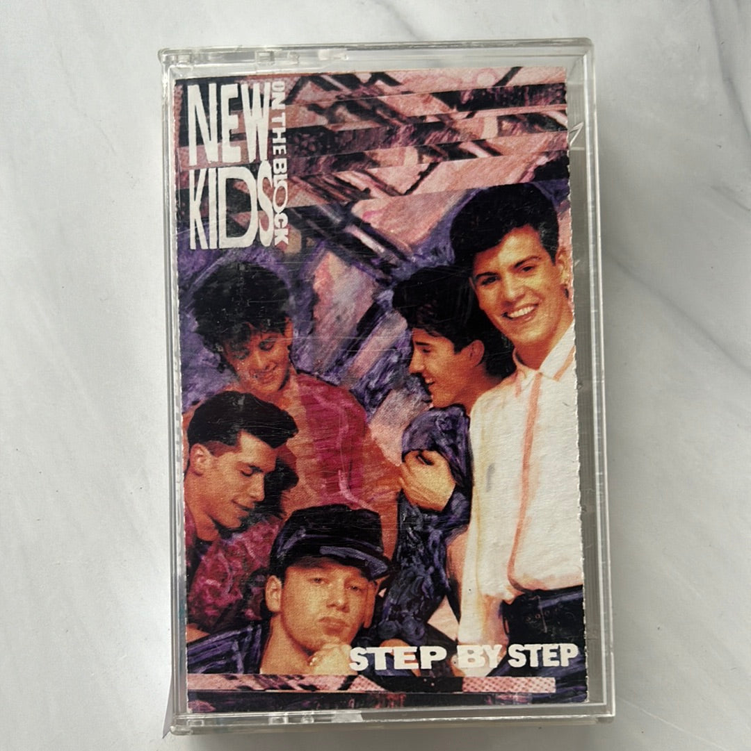 New Kids On The Block - Step By Step (CASSETTE)