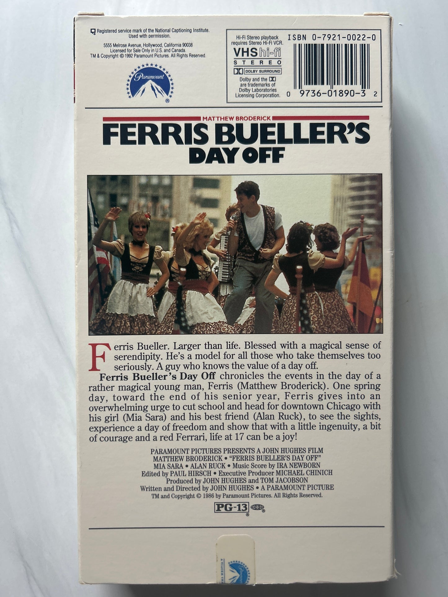 Ferris Bueller's Day Off (VHS)