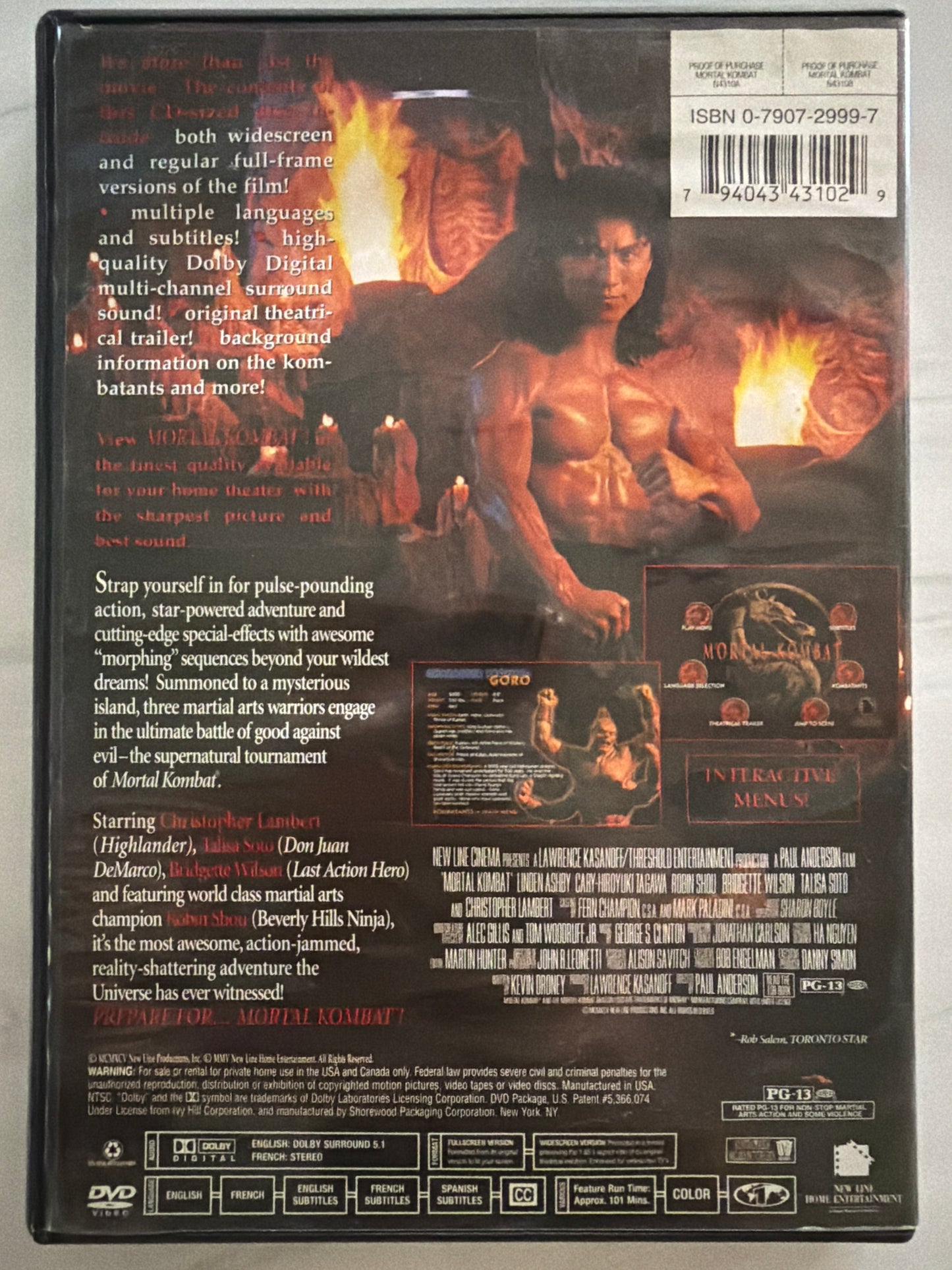 Mortal Combat (DVD)