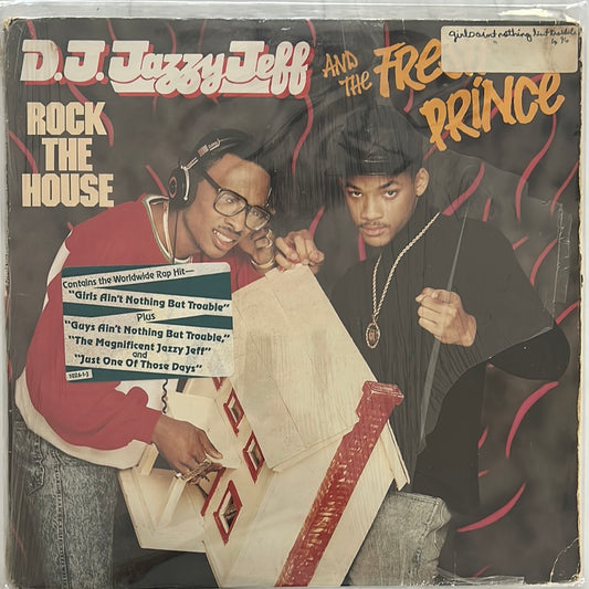 D.J. Jazzy Jeff-Fresh Prince – Rock The House (1987 US Original)