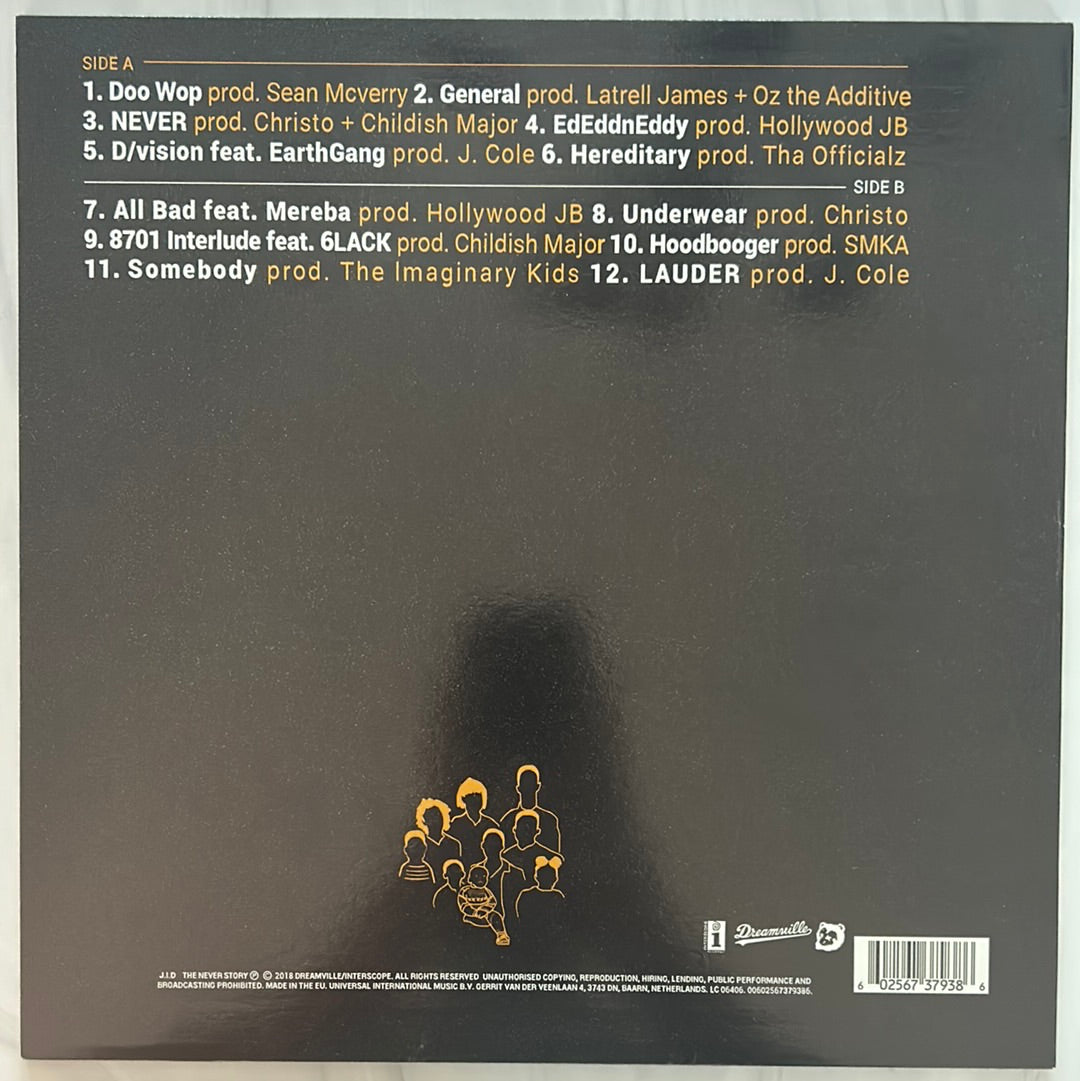 J.I.D – The Never Story (2021 Netherlands Pressing)