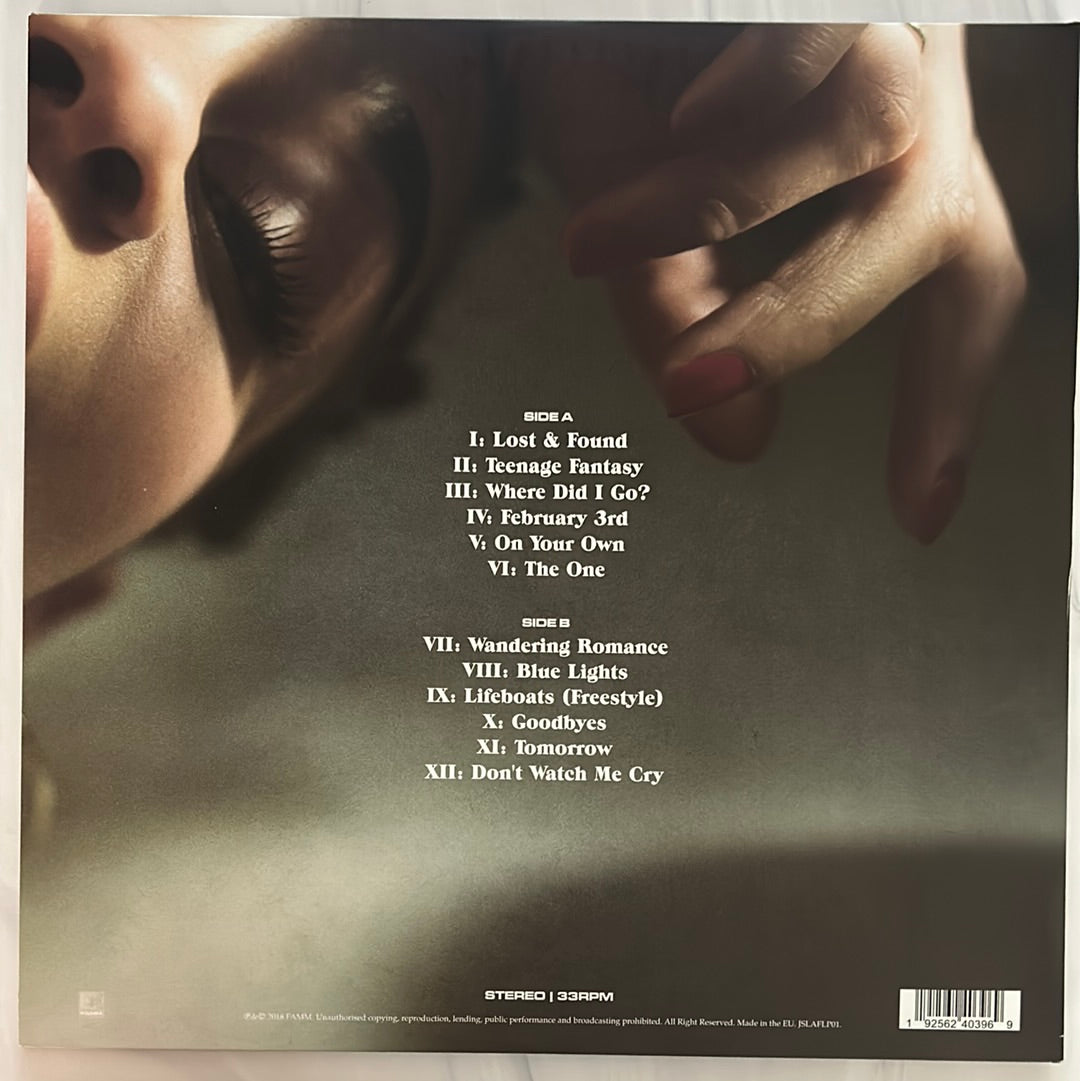 Jorja Smith – Lost & Found (2018 EU Original Press)