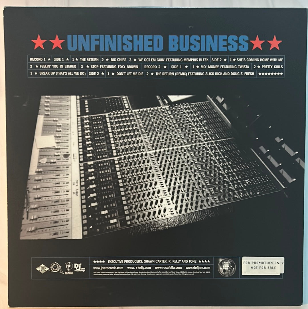 R. Kelly & Jay-Z – Unfinished Business (2004 US Original Press)